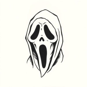 Ignorant Ghostface Tattoo