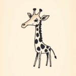 Ignorant Giraffe Tattoo