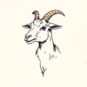 Ignorant Goat Tattoo