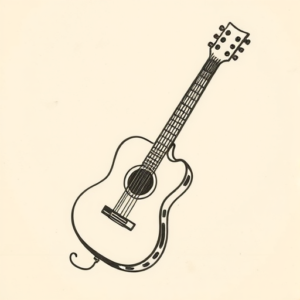 Ignorant Guitar Tattoo