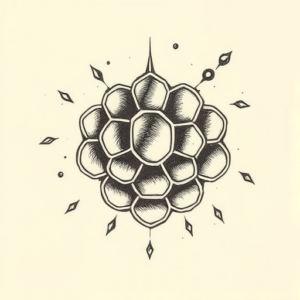 Ignorant Honeycomb Tattoo