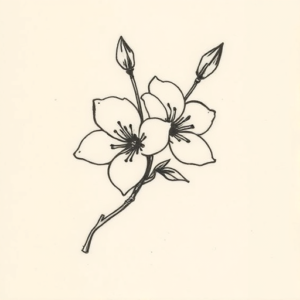 Ignorant Honeysuckle Tattoo