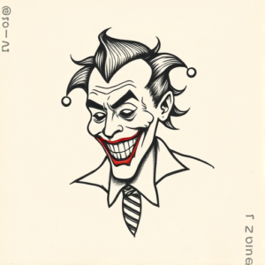 Ignorant Joker Tattoo