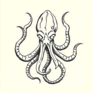 Ignorant Kraken Tattoo