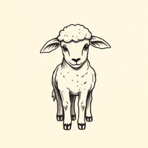 Ignorant Lamb Tattoo