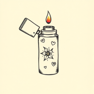 Ignorant Lighter Tattoo