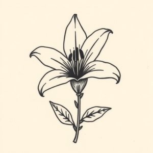 Ignorant Lily Tattoo