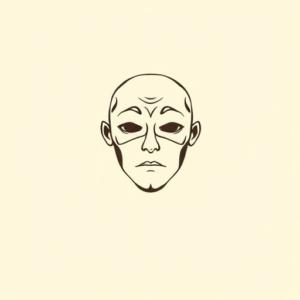 Ignorant Mask Tattoo