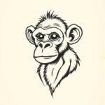 Ignorant Monkey Tattoo