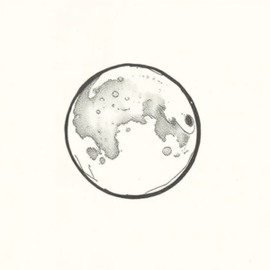 Ignorant Moon Tattoo