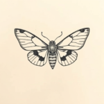 Ignorant Moth Tattoo