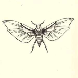 Ignorant Mothman Tattoo