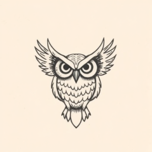Ignorant Owl Tattoo