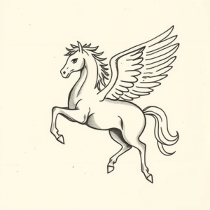 Ignorant Pegasus Tattoo