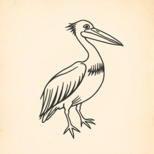Ignorant Pelican Tattoo