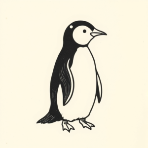 Ignorant Penguin Tattoo