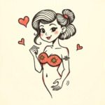 Ignorant Pinup Tattoo
