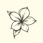 Ignorant Plumeria Tattoo