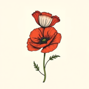 Ignorant Poppy Tattoo