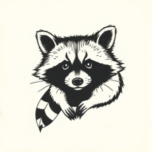 Ignorant Raccoon Tattoo