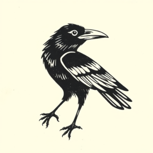 Ignorant Raven Tattoo