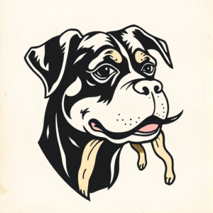 Ignorant Rottweiler Tattoo