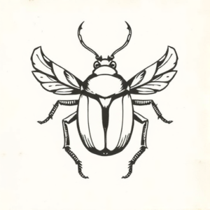 Ignorant Scarab Tattoo