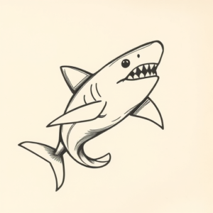 Ignorant Shark Tattoo