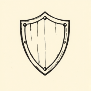 Ignorant Shield Tattoo