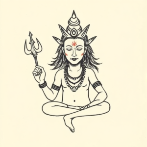 Ignorant Shiva Tattoo