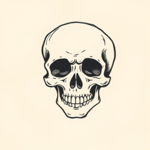 Ignorant Skull Tattoo