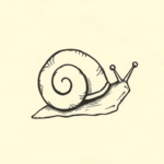 Ignorant Snail Tattoo