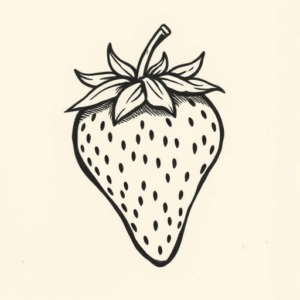 Ignorant Strawberry Tattoo