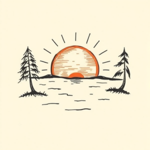 Ignorant Sunset Tattoo