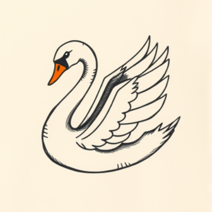 Ignorant Swan Tattoo