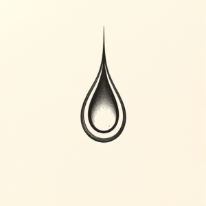 Ignorant Teardrop Tattoo