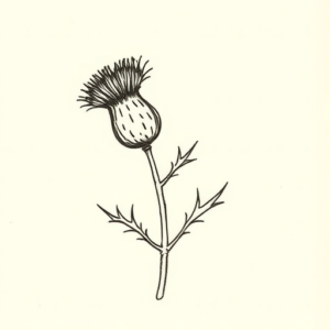 Ignorant Thistle Tattoo