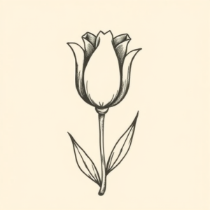 Ignorant Tulip Tattoo
