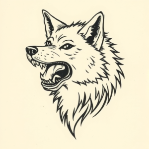 Ignorant Werewolf Tattoo
