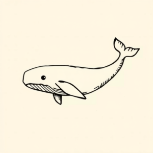 Ignorant Whale Tattoo