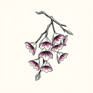 Ignorant Wisteria Tattoo