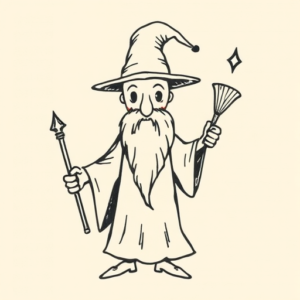 Ignorant Wizard Tattoo