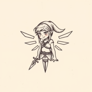 Ignorant Zelda Tattoo