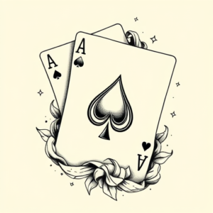 Illustrative Ace Tattoo