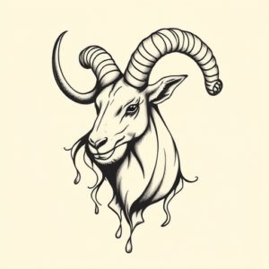 Illustrative Aries Tattoo