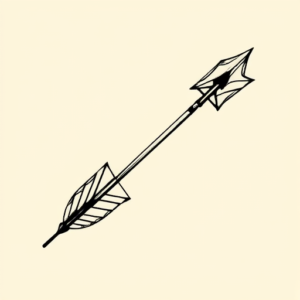 Illustrative Arrow Tattoo