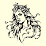 Illustrative Athena Tattoo