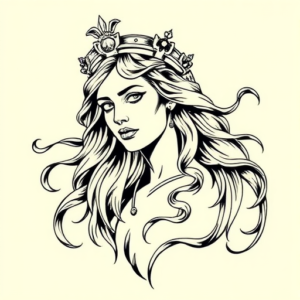 Illustrative Athena Tattoo