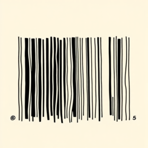 Illustrative Barcode Tattoo