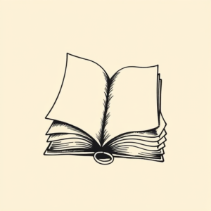 Illustrative Book Tattoo